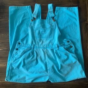 Vintage Teal Oshkosh women’s overalls